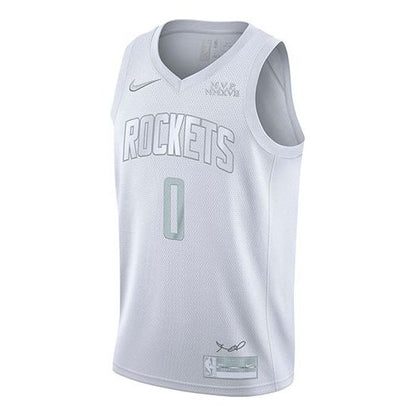 Nike NBA Houston Rockets MVP Edition Jersey 'Russell Westbrook #0' White 2019 (CT4210-100)