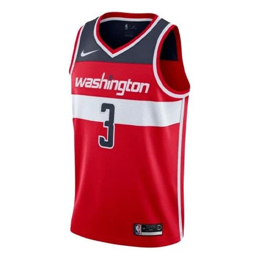 Nike NBA Washington Wizards Icon Edition Jersey 'Bradley Beal #3' Red 2019 (864515-658)