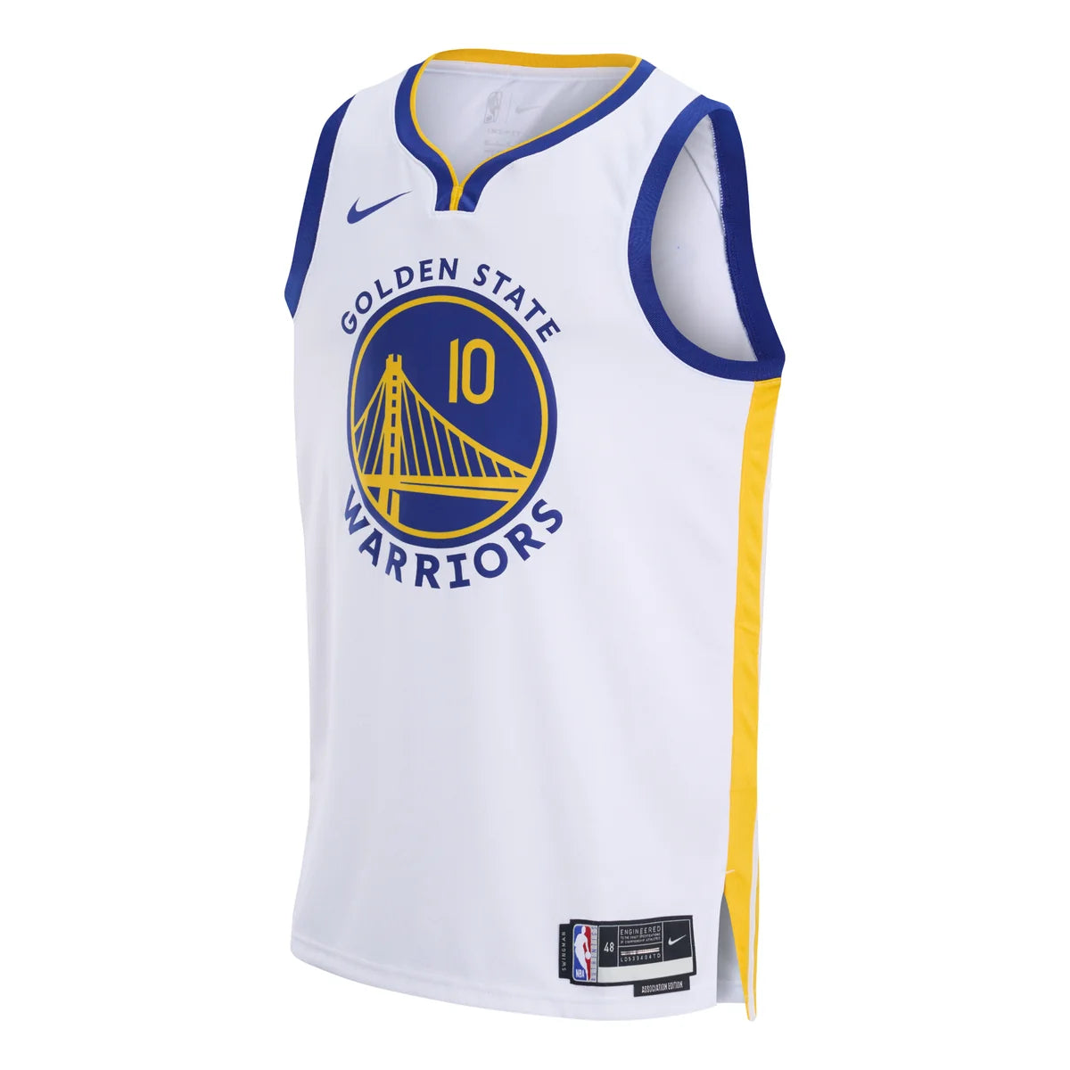 Nike NBA Golden State Warriors Association Edition Jersey 'Jimmy Butler #10' White 2024 (DN2077-107)