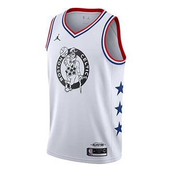 Jordan NBA Boston Celtics All-Star Swingman Jersey 'Kyrie Irving #11' White 2019 (AQ7297-105)