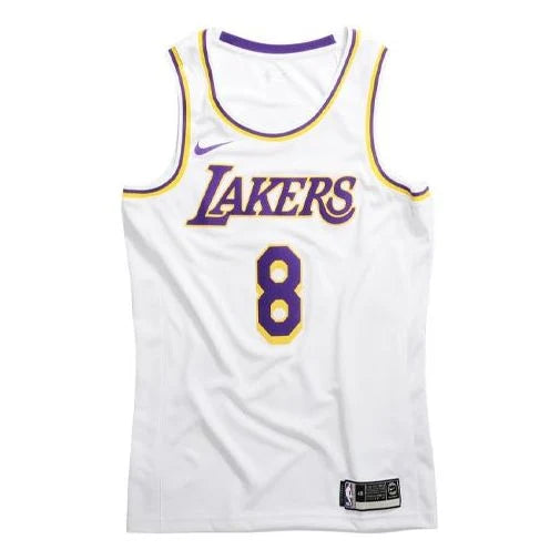 Nike NBA Los Angeles Lakers Association Edition Swingman Jersey 'Kobe Bryant #8' White 2019 (CI9503-100)