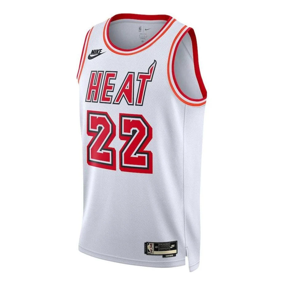 Nike NBA Miami Heat Classic Edition Swingman Jersey 'Jimmy Butler #22' White (DO9449-100)