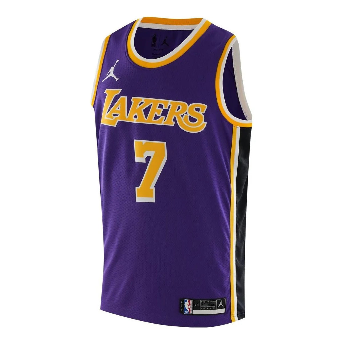 Jordan Brand NBA Los Angeles Lakers Statement Edition Swingman Jersey 'Carmelo Anthony #7' Purple (CV9481-514)