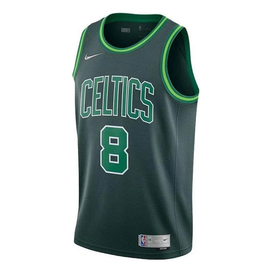 Nike NBA Boston Celtics Earned Edition Swingman Jersey 'Kemba Walker #8' Pro Green (CN9893-301)