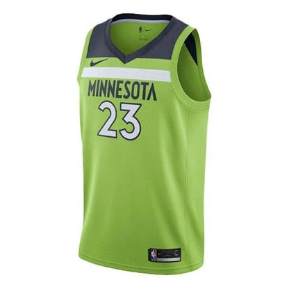 Nike NBA Minnesota Timberwolves Statement Edition Swingman Jersey 'Jimmy Butler #23' Lime Green 2017 (877213-316)
