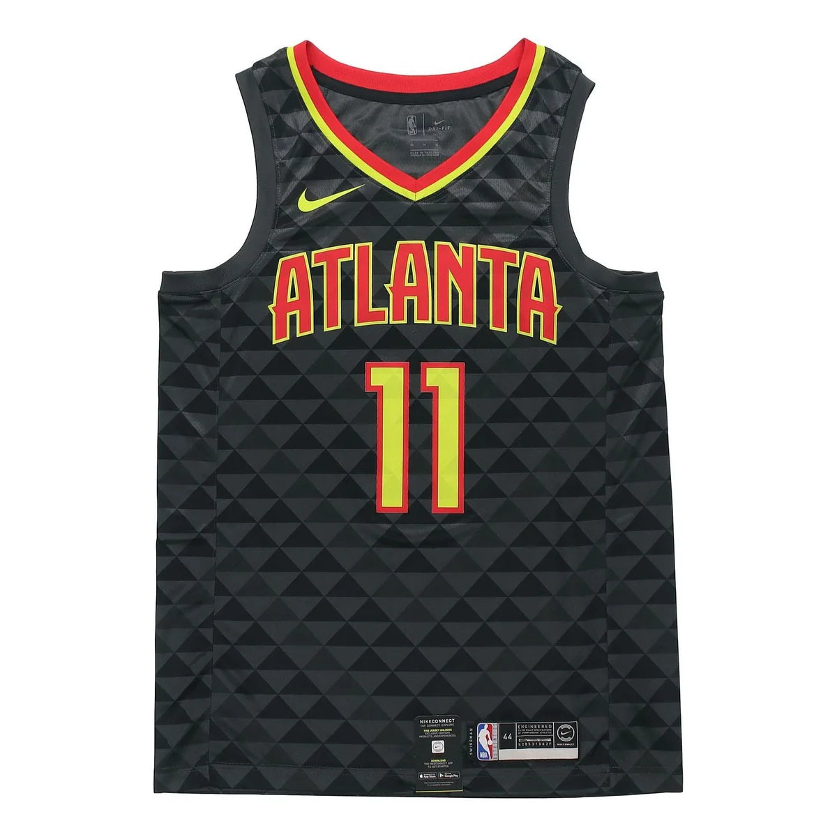 Nike NBA Atlanta Hawks Statement Swingman Jersey 'Trae Young #11' Black (864457-017)