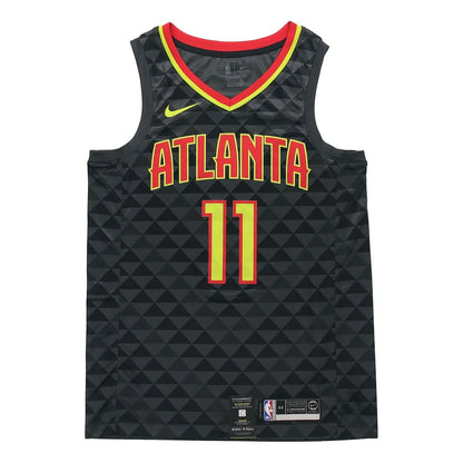 Nike NBA Atlanta Hawks Statement Swingman Jersey 'Trae Young #11' Black (864457-017)