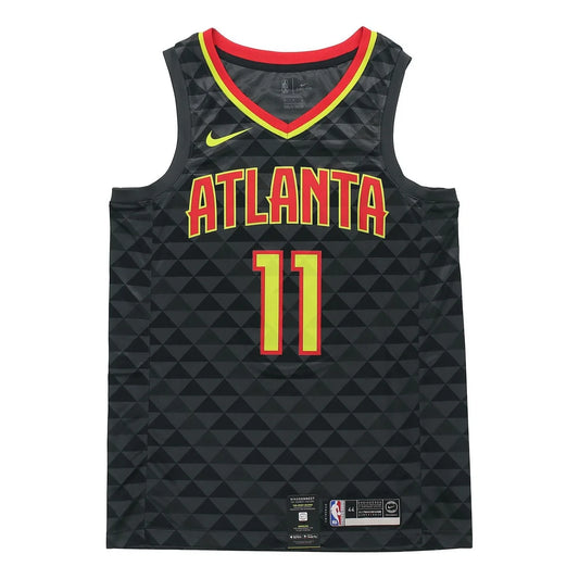Nike NBA Atlanta Hawks Statement Swingman Jersey 'Trae Young #11' Black (864457-017)