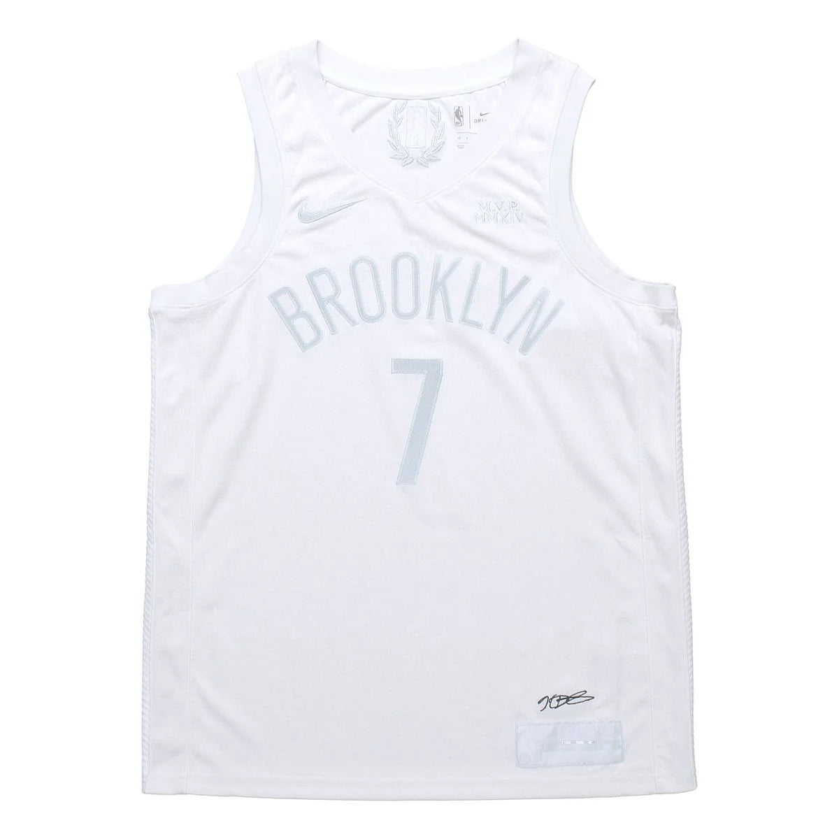 Nike NBA Brooklyn Nets MVP Edition Swingman Jersey 'Kevin Durant #7' White (CW7449-100)