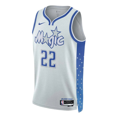 Nike NBA Orlando Magic City Edition Jersey 'Franz Wagner #22' Platinum 2024-25 (HM5991-044)