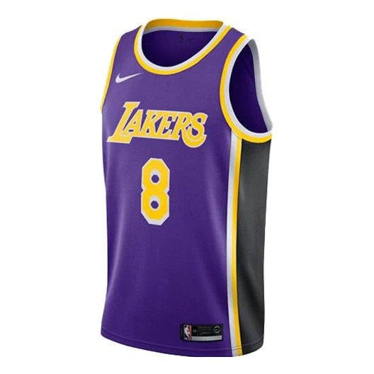 Nike NBA Lakers Statement Edition Jersey 'Kobe Bryant #8' Purple 2021 (AV3701-504)