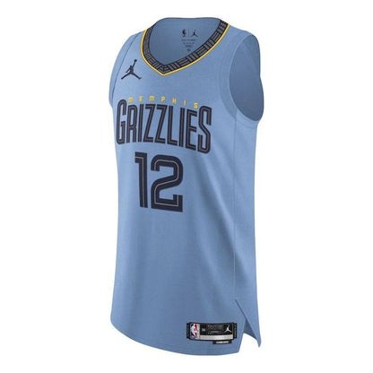 Jordan NBA Grizzlies Statement Edition Jersey 'Ja Morant #12' Light Blue 2022 (DQ0150-422)