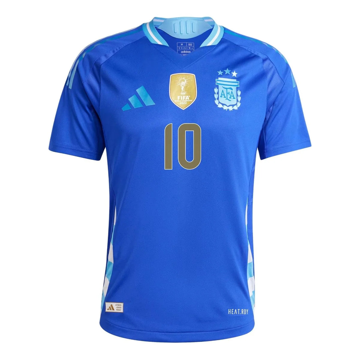 adidas Argentina 2024 Away Authentic Jersey 'Messi' Blue (JN1507) - Asia Sizing
