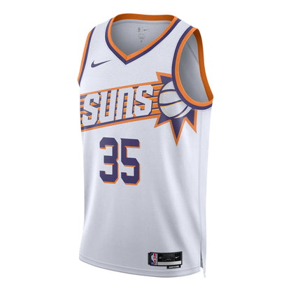Nike NBA Suns Association Edition Jersey 'Kevin Durant #35' White 2023 (DV4851-104)