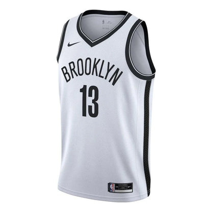 Nike NBA Nets Association Swingman Jersey 'James Harden #13' White (CW3584-100)