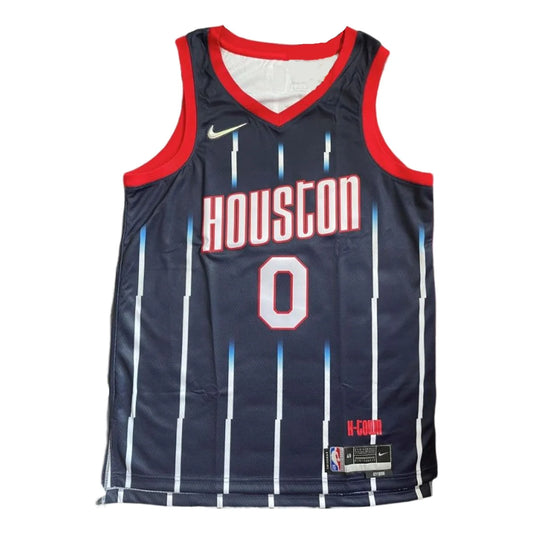 Nike NBA Houston Rockets 2021–22 H-Town City Edition Swingman Jersey 'Jalen Green #0' Navy (DB4029-424)