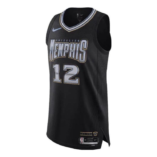 Nike NBA Memphis Grizzlies Select Series Jersey 'Ja Morant #12' Black 2022 (DQ0199-010)