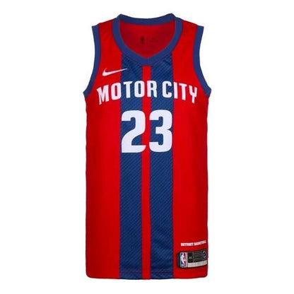 Nike NBA Pistons City Edition Jersey 'Blake Griffin #23' Red 2019 (AV4636-658)