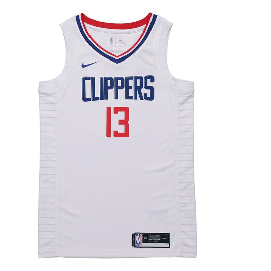 Nike NBA Los Angeles Clippers Association Edition Swingman Jersey 'Paul George #13' White (CW3594-101)