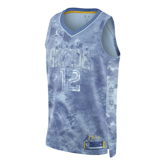 Jordan Brand NBA Grizzlies Select Series Jersey 'Ja Morant #12' Blue 2022 (FD4101-428)
