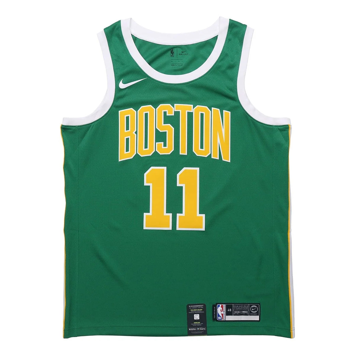 Nike NBA Celtics Earned Edition Jersey 'Kyrie Irving #11' Green 2018 (BQ1153-312)