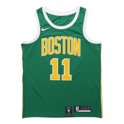 Nike NBA Celtics Earned Edition Jersey 'Kyrie Irving #11' Green 2018 (BQ1153-312)