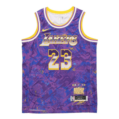 Nike NBA Los Angeles Lakers Select Series Swingman Jersey 'LeBron James #23' Purple 2022 (DA6951-504)