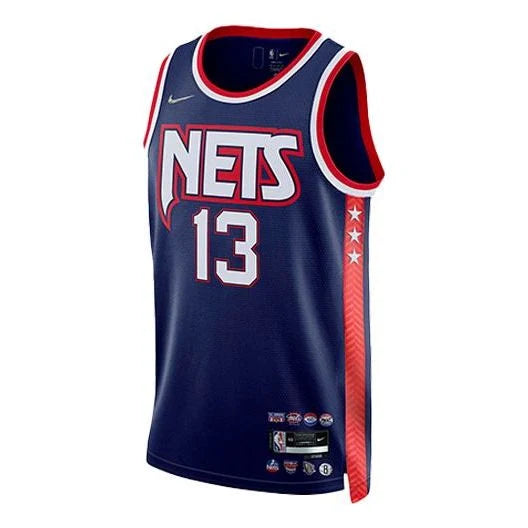 Nike NBA Brooklyn Nets Classic Edition Swingman Jersey 'James Harden #13' College Navy (DB4018-401)