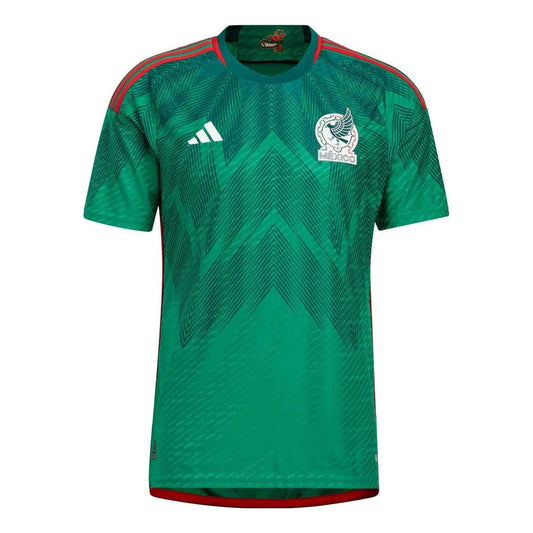adidas Mexico 2022 Home Authentic Jersey Vivid Green (HD6898) - Asia Sizing