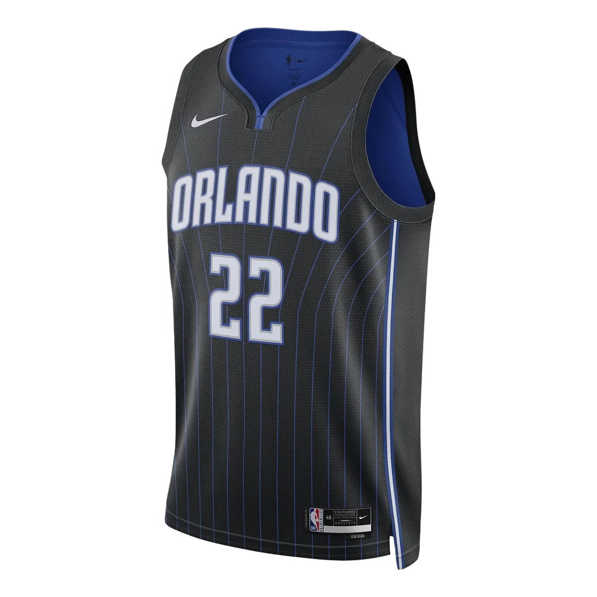 Nike NBA Magic Icon Edition Jersey 'Franz Wagner #22' Black 2022 (DN2017-015)