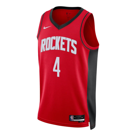 Nike NBA Rockets Icon Edition Jersey 'Jalen Green #4' Red 2022 (DN2006-659)