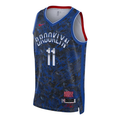 Nike NBA Nets City Edition Jersey 'Kyrie Irving #11' Blue 2020 (DA6959-495)