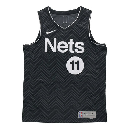 Nike NBA Brooklyn Nets Earned Edition Swingman Jersey 'Kyrie Irving #11' Black (CW4974-014)