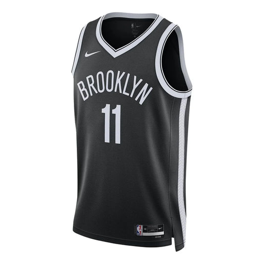 Nike NBA Nets Icon Edition Jersey 'Kyrie Irving #11' Black 2022 (DN1996-010)