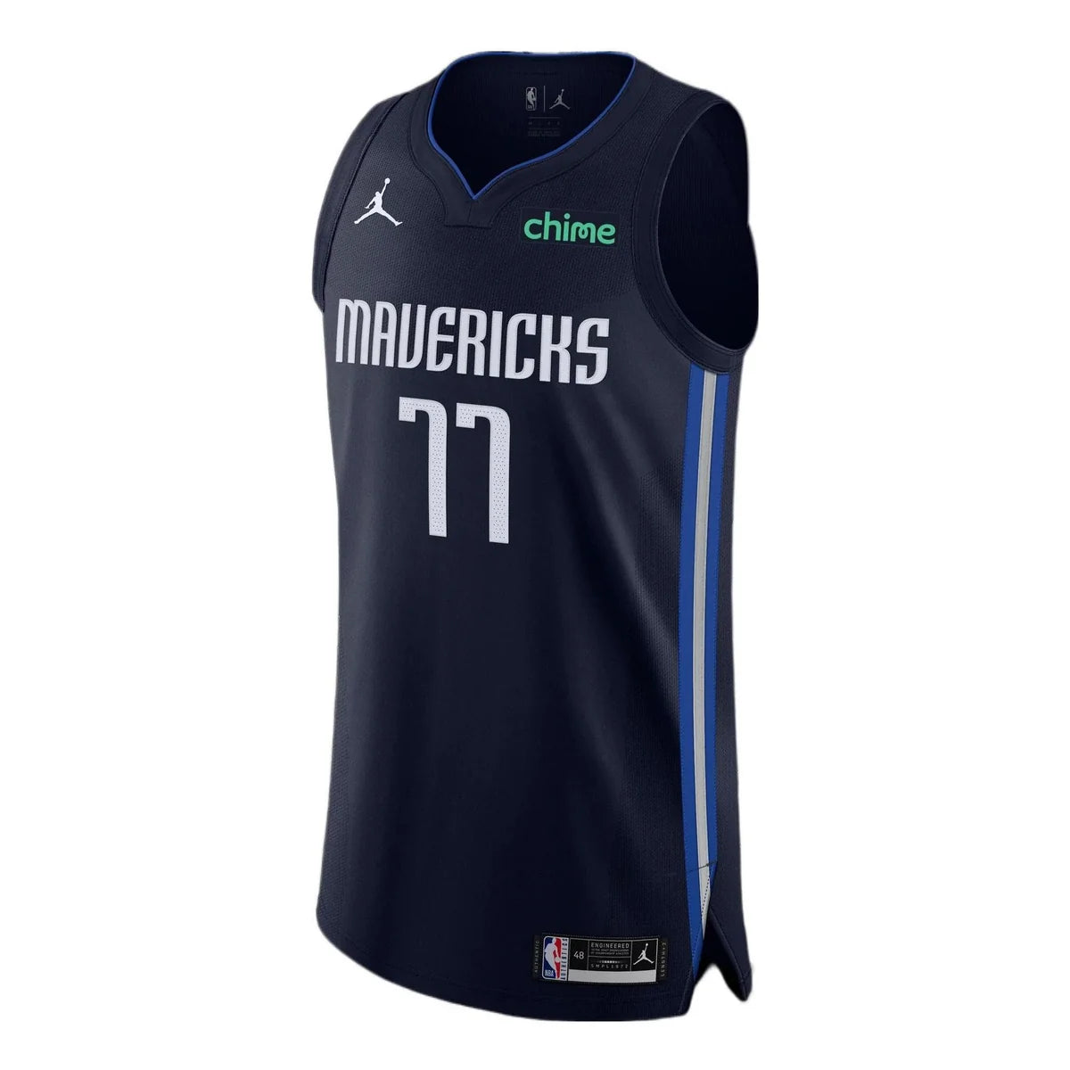 Jordan Brand NBA Mavericks Statement Edition Swingman Jersey 'Luka Dončić #77' Midnight Navy 2023 (CV8849-423)