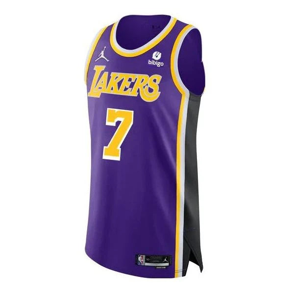 Jordan Brand NBA Los Angeles Lakers 2021–22 Statement Edition Authentic Jersey 'Carmelo Anthony #7' Purple (DB3454-504)