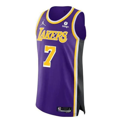 Jordan Brand NBA Los Angeles Lakers 2021–22 Statement Edition Authentic Jersey 'Carmelo Anthony #7' Purple (DB3454-504)
