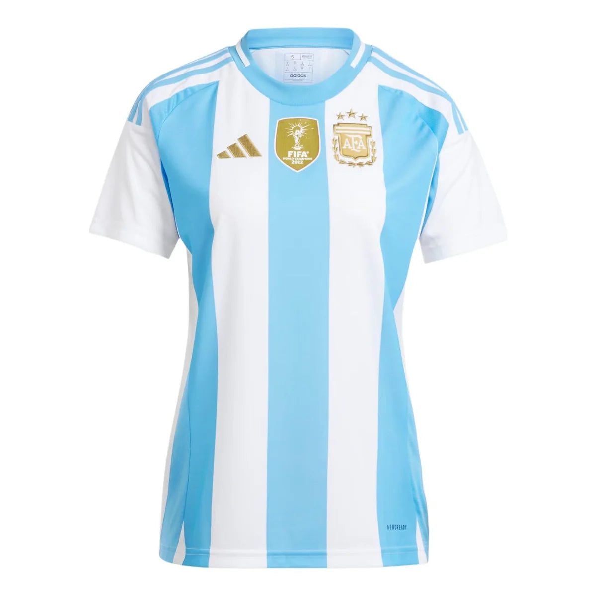 adidas Argentina 2024 Women's Home Jersey White/Blue (IP8386) - Asia Sizing