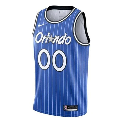 Nike NBA Orlando Magic Classic Edition Swingman Jersey 'Aaron Gordon #00' Rush Blue (AJ1973-482)