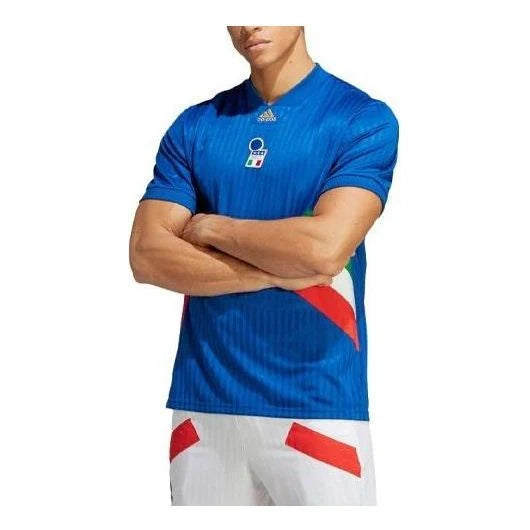 adidas Italy Icon Jersey Blue (HT2187)