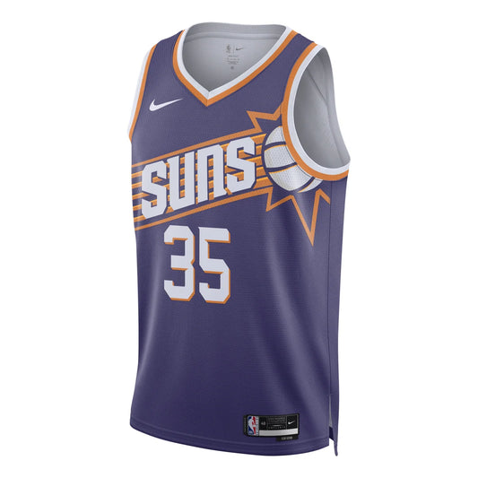 Nike NBA Phoenix Suns Icon Edition Swingman Jersey 'Kevin Durant #35' Purple 2023 (DV4855-570)