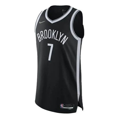Nike NBA Nets Icon Authentic Jersey 'Kevin Durant #7' Black (DB3305-010)