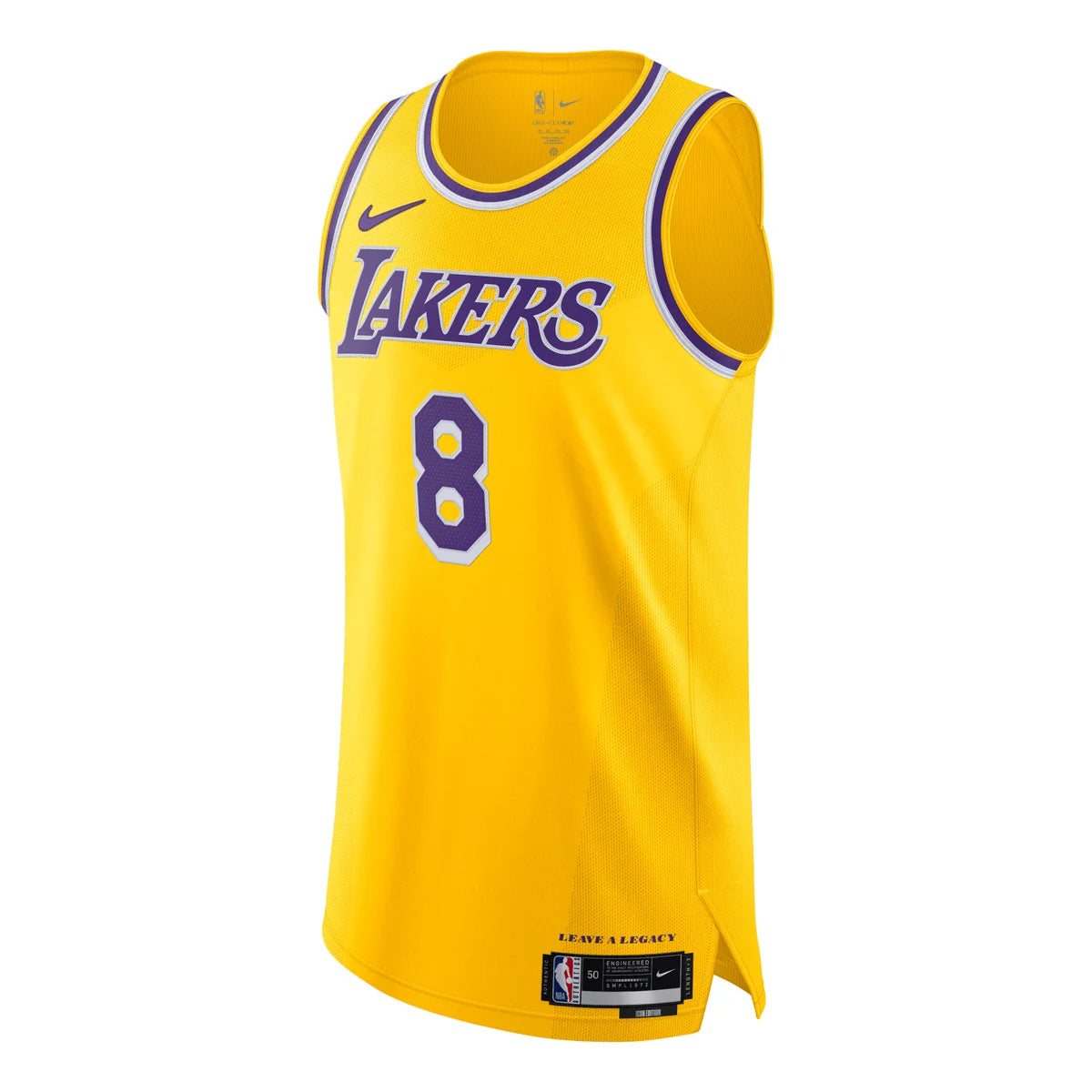 Nike NBA Lakers Icon Authentic Jersey 'Kobe Bryant #8' Amarillo 2022/23 (DM6028-733)