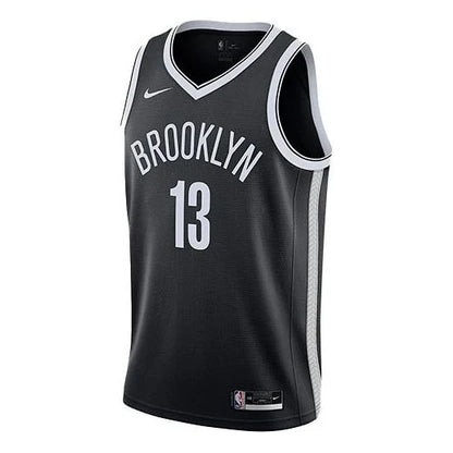 Nike NBA Brooklyn Nets Icon Swingman Jersey 'James Harden #13' Black (CW3658-010)