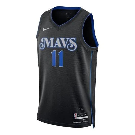 Nike NBA Mavericks City Edition Swingman Jersey 'Kyrie Irving #11' Anthracite Black 2023 (DX8499-012)