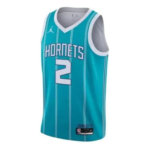 Jordan NBA Charlotte Hornets Icon Edition Swingman Jersey 'Kelly Oubre Jr. #2' Teal 2022 (CN8016-453)