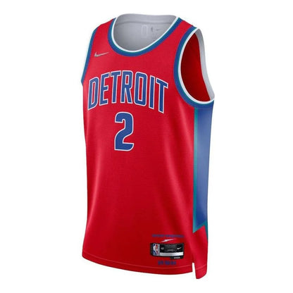 Nike NBA Pistons City Swingman Jersey 'Cade Cunningham #2' Red 2021/22 (DB4026-659)