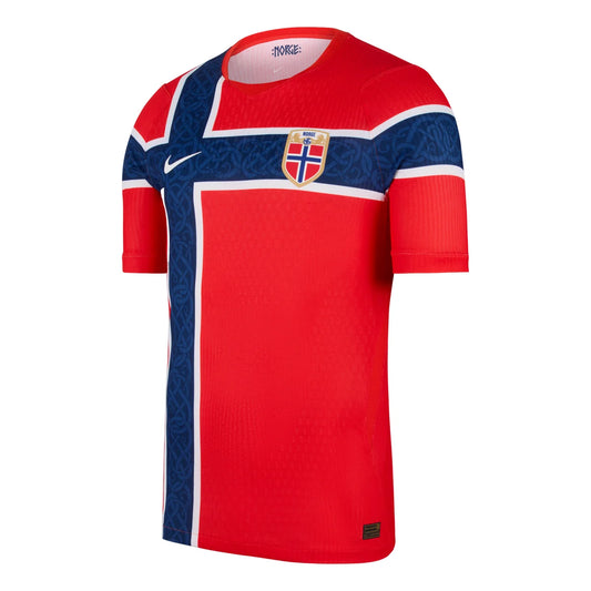 Nike Norway 2026/27 Match Home Authentic Jersey Chile Red/White (IB5170-673)