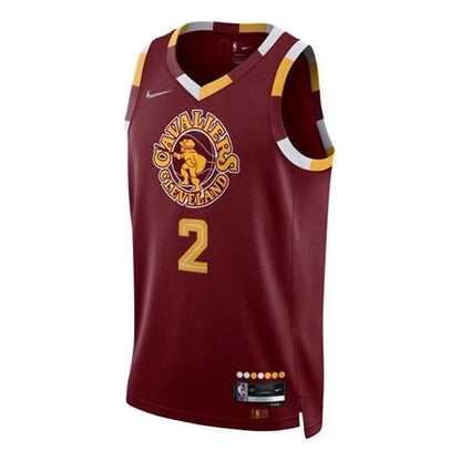 Nike NBA Cleveland Cavaliers City Edition Swingman Jersey 'Collin Sexton #2' Wine 2021 (DB4022-677)
