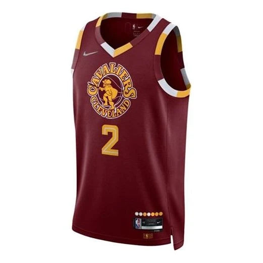 Nike NBA Cleveland Cavaliers City Edition Swingman Jersey 'Collin Sexton #2' Wine 2021 (DB4022-677)